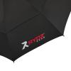 Rydz Gear Automatik UV-Golfschirm, schwarz/weiß/rot