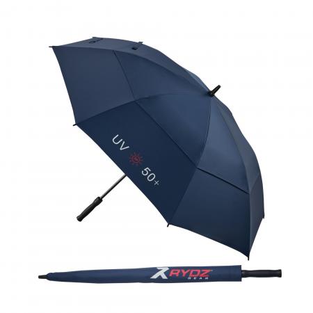Rydz Gear Automatik UV-Golfschirm, navy/weiß/rot
