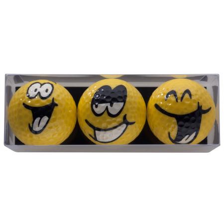 Golfball-Set &quote;Smiling Faces&quote;