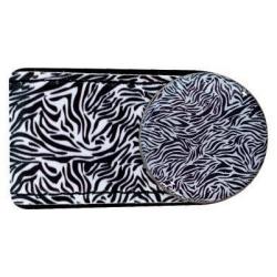 Crocodily Clip BallmarkerSet Zebra Print