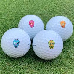 Golfdotz Golfballmarkierungen Sugar Skulls Mix
