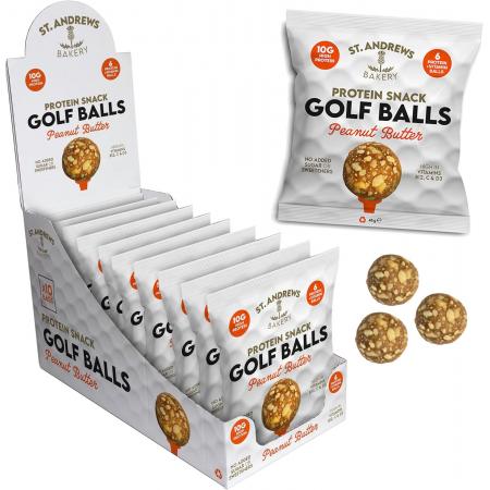 St. Andrews Bakery Protein Snack Golf Balls &quote;Peanut Butter&quote;, Thekenbox