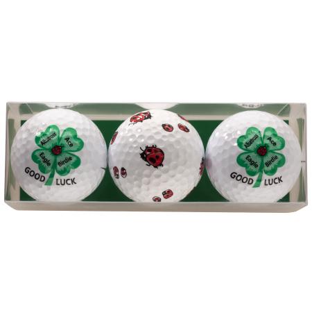 Golfball-Set &quote;Glücksbringer&quote;