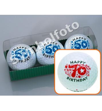 Golfball-Set Geburtstag - 70 Jahre
