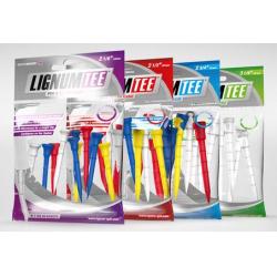 Lignum Classic Tees bunt 53mm 16 Stück