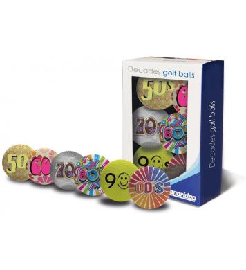 Jahrzehnte Golfbälle