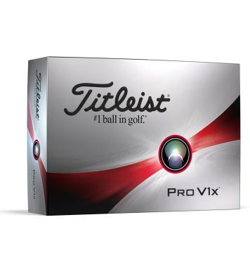 Titleist Golfball Pro V1x, 12 Stück, weiß