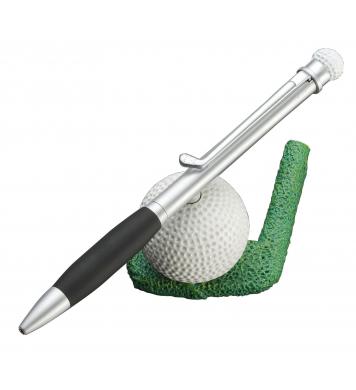 Silverline Golfball-Kugelschreiber mit Halter Silverline Golfball-Kugelschreiber mit Halter