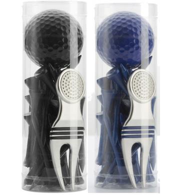 Geschenk-Set mit Pitchgabel, Ball und Tees