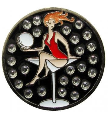 Navika Crystal Ballmarker Golfaholic