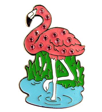 Navika Crystal Ballmarker Flamingo