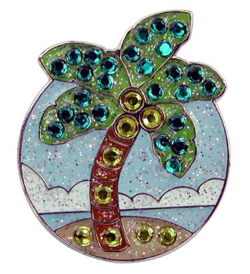 Navika Crystal Ballmarker Palm Tree