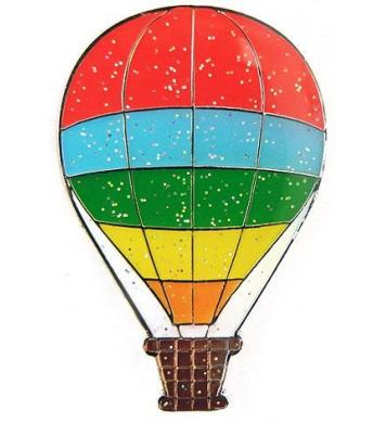 Navika Glitzy Ballmarker Heißluftballon