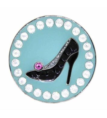 Navika Crystal Ballmarker Black Stiletto