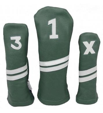 Sunfish Leder Headcover Ace, grün/weiß