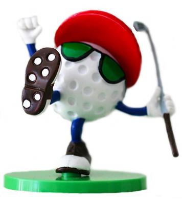 BeTheBall Golfball-Figur You Da Man