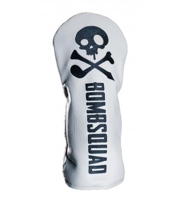 KraveGolf Headcover Bomb Squad, weiß/schwarz