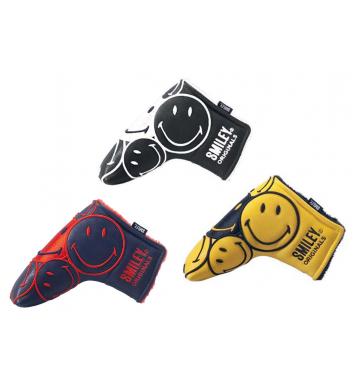 KraveGolf Stacked Smiley Originals Blade Puttercover