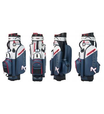SALE Rydz Gear Cartbag Lucky Nine WR, navy/weiß/rot