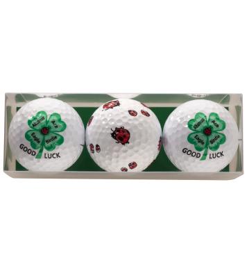 Golfball-Set Glücksbringer