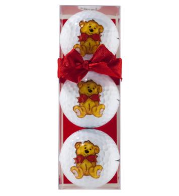 Golfball-Set Teddy